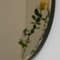Orbis™ Bevelled Round Bronze Tinted Mirror with Black Metal Frame Small by Alguacil & Perkoff Ltd 2