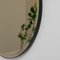 Orbis™ Bevelled Round Bronze Tinted Mirror with Black Metal Frame Small by Alguacil & Perkoff Ltd 7