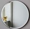 Orbis™ Bevelled Round Elegant Frameless Mirror with Velvet Backing Oversized by Alguacil & Perkoff Ltd 5