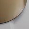Orbis™ Convex Bronze Tinted Round Frameless Mirror with Brass Clips Large by Alguacil & Perkoff Ltd 8