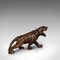 Antique Teak Carved Tiger 6