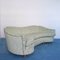 Vintage Fabric 3-Seat Semicircular Sofa by Gio Ponti, 1950s 2
