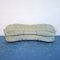 Vintage Fabric 3-Seat Semicircular Sofa by Gio Ponti, 1950s 1