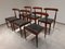 500 Orangewood Dining Chairs by Alfred Hendrickx for Belform, 1961, Set of 6 6