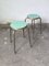 Mid-Century Industrial Stools with Steel Structure, Set of 2, Image 4