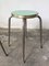 Mid-Century Industrial Stools with Steel Structure, Set of 2 8