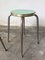 Mid-Century Industrial Stools with Steel Structure, Set of 2, Image 8