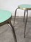 Mid-Century Industrial Stools with Steel Structure, Set of 2 6