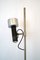 Lámpara de pie vintage de níquel y laca con difusor orientable de Stilux Milano, años 60, Imagen 10