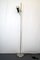 Lámpara de pie vintage de níquel y laca con difusor orientable de Stilux Milano, años 60, Imagen 1