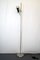 Vintage Nickel & Lacquer Floor Lamp with Orientable Diffuser from Stilux Milano, 1960s 1