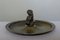 Vintage Art Deco Bronze & Brass Ashtray with Elf from H.F. Ildfast 3