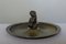 Vintage Art Deco Bronze & Brass Ashtray with Elf from H.F. Ildfast, Image 3