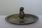 Vintage Art Deco Bronze & Brass Ashtray with Elf from H.F. Ildfast 7