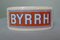 French Ceramic Ashtray with Byrrh Advertising from MDL, 1940s, Image 1