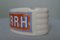 Französischer Aschenbecher aus Keramik mit Byrrh-Reklame von MDL, 1940er 4