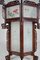 Large Antique Asian Carved Wood Lantern with Dragons & Painted Glass Panels, 1900s 7