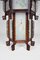 Large Antique Asian Carved Wood Lantern with Dragons & Painted Glass Panels, 1900s, Image 9