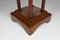 19th Century French Gothic Revival Walnut High Side Table 15