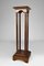 19th Century French Gothic Revival Walnut High Side Table, Image 1