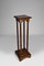 19th Century French Gothic Revival Walnut High Side Table, Image 6
