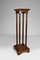 19th Century French Gothic Revival Walnut High Side Table, Image 5