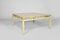 Mid-Century Lacquered Aluminium & Brass Coffee Table by Pierre Vandel 3
