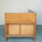 Vintage Einzelbett aus Holz & Messing, 1950er 9