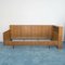 Vintage Wood & Brass Single Bed, 1950s 1