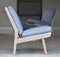 Fauteuils Ian Mankin Mid-Century Beach House Modernes en Tissu de Scandart, 1960s, Set de 2 6