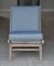 Mid-Century Beach House Modern Ian Mankin Fabric Easy Chairs from Scandart, 1960s, Set of 2 10