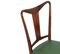 Italian Mahogany Dining Table & Chairs Set from Palazzi dell'Arte, 1940s, Set of 7, Image 6