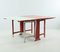 Antique Interesting Colored Folding Dining Table, Image 1