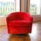 Mid-Century American Swivel Rocking Lounge Chair, Image 1