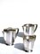 Alpacca Metal Serving Coffee Set by Gio Ponti for Calderoni, 1940s, Set of 3 2