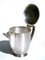 Alpacca Metal Serving Coffee Set by Gio Ponti for Calderoni, 1940s, Set of 3 4