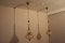 Lampadari lunghi in vetro di Murano rosa, giallo e nero, anni '90, set di 2, Immagine 9