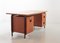 Teak and Black Steel Desk Japanese Series EU02 Desk by Cees Braakman & Adriaan Dekker for Pastoe, 1950s 1