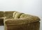 Green Velvet Modular Sectional Sofa Set from Rolf Benz, 1970s, Set of 7, Image 12