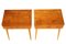 Swedish Teak & Beech Nightstands, 1960s, Set of 2, Image 2