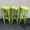 Bistro Stools in the Style of Thonet, 1980s, Set of 3 1