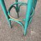 Turquoise Bistro Stools in the Style of Thonet, 1980s, Set of 2 5