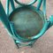 Turquoise Bistro Stools in the Style of Thonet, 1980s, Set of 2, Image 4