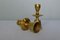 Small Danish Brass Candleholders in Bell Shape from Hyslop, 1970s, Set of 2, Image 4