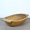 Vintage Handmade Hungarian Wooden Dough Bowl, 1930s 1