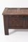 18th Century English Carved Oak Blanket Chest or Coffer, Image 6