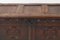 Baule o cofanetto in quercia intagliata, Inghilterra, XVIII secolo, Immagine 5