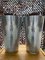 Vintage Silver Vases by Sergio Costantini, 1980s, Set of 2, Image 1