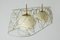 Chandelier by Hans Bergström for Ateljé Lyktan, Sweden, 1940s 6