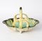 Drip Glaze Pottery Basket form Faiencerie Thulin, 1920s 7
